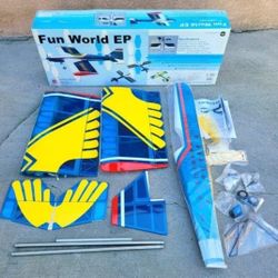 Fun World EP Model Airplane Kit The World Models