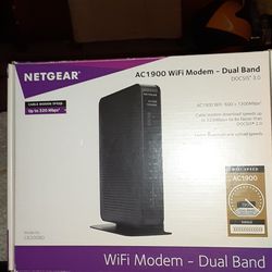 NETGEAR AC1900 MODEM AND ROUTER IN ONE