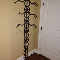 Tall, Custom Horseshoe Hat Rack