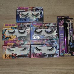 Ioni Dia de los Muertos Set - 5x Lashes & 1x Liquid Eyeshadow