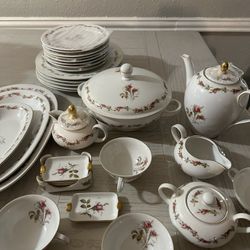 Floral China Dinner Set