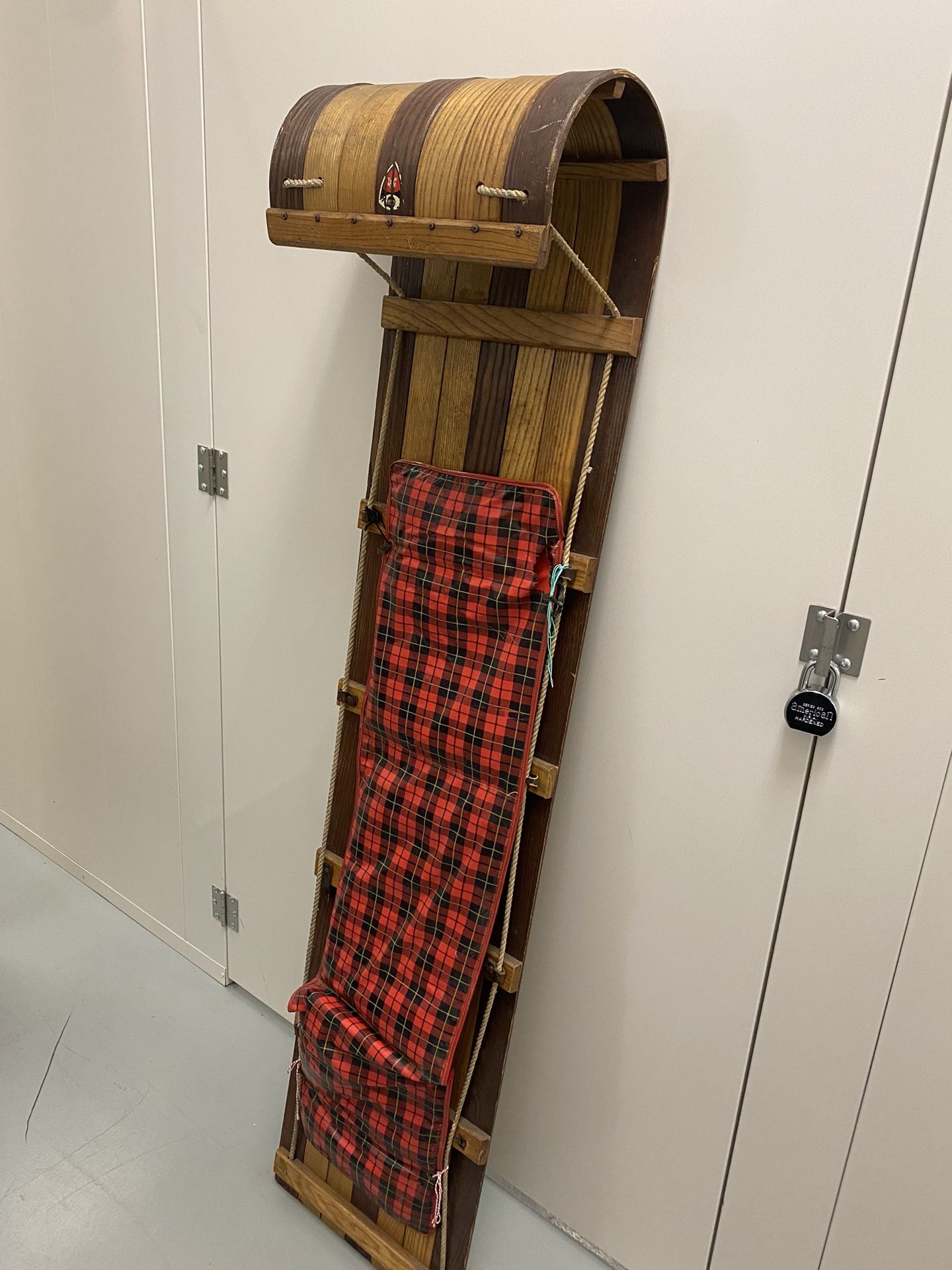 Antique Vintage 6”ft Toboggan