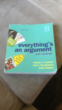 Everything’s An Argument