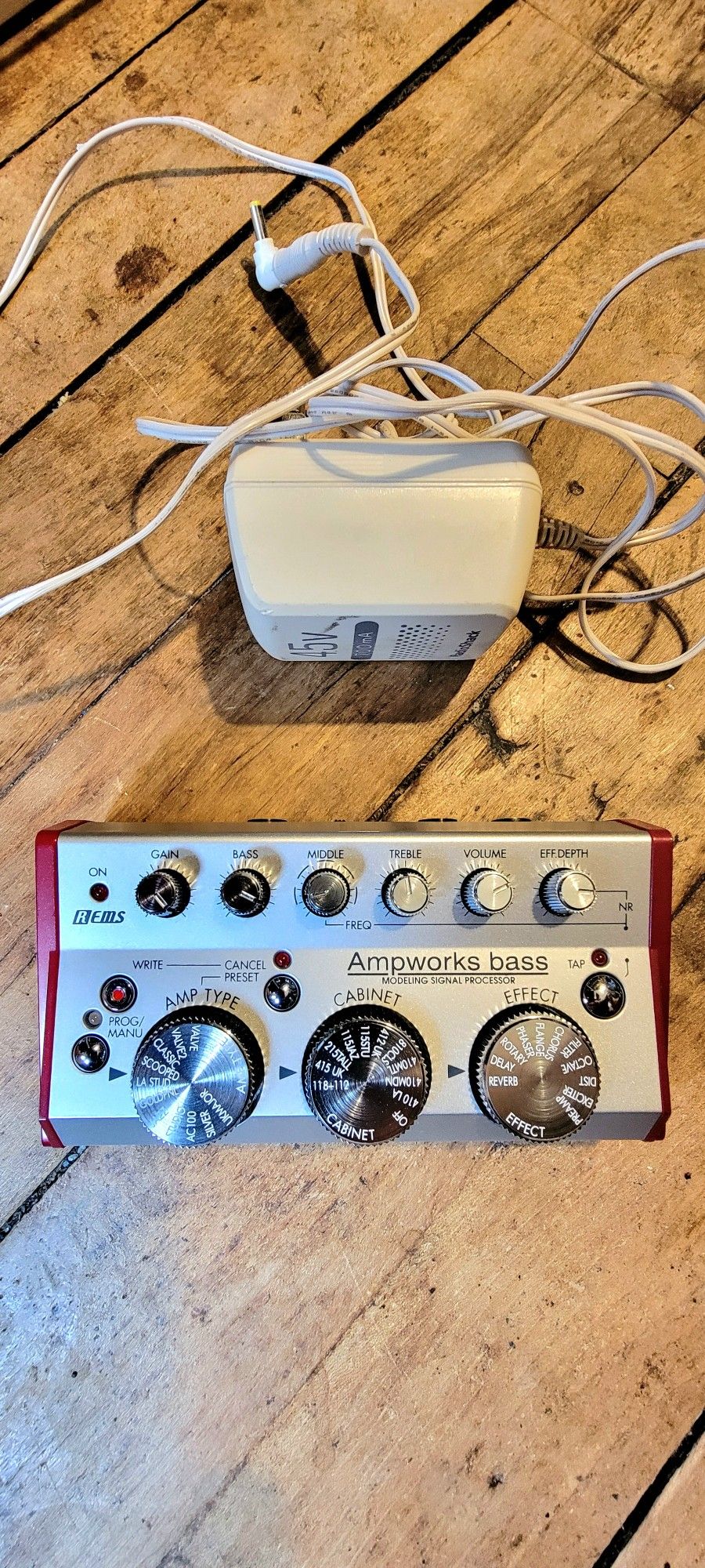 Korg Ampworks bass compact portable Bass, electric guitar, keyboard etc. Modeling Effects processor