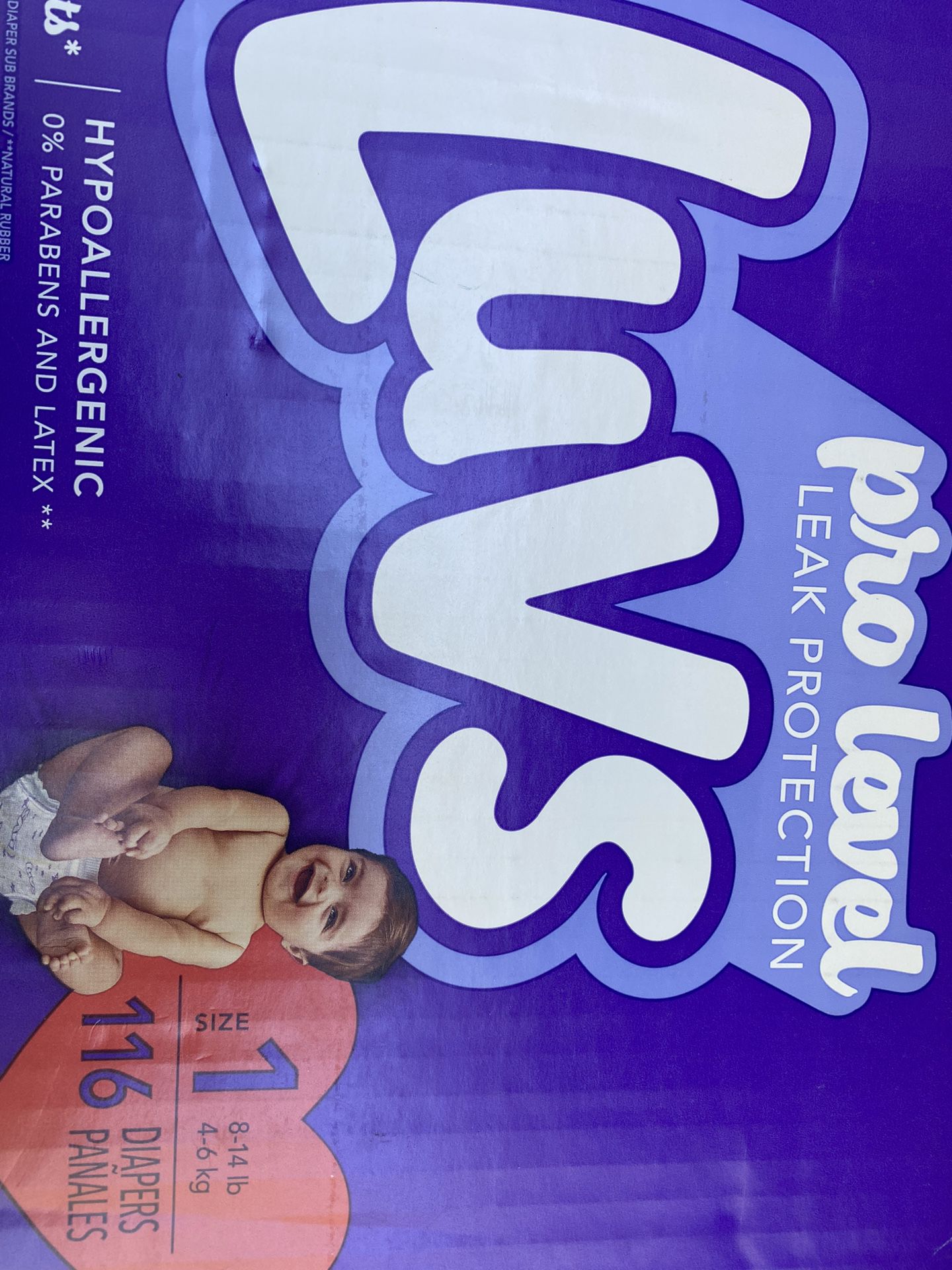 Loves Size One Diapers Free