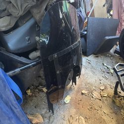 Memphis Shades 15” Dark Smoke Windshield 