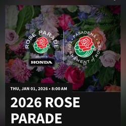 Rose Parade Grandstand Tickets 