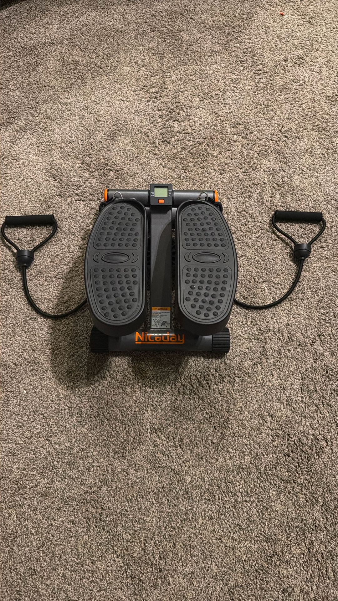 Niceday Steppers for Exercise, Mini Stair Stepper with Resistance Bands 