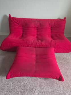 3 seater couch and ottoman