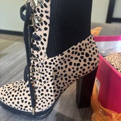 Leopard Boots