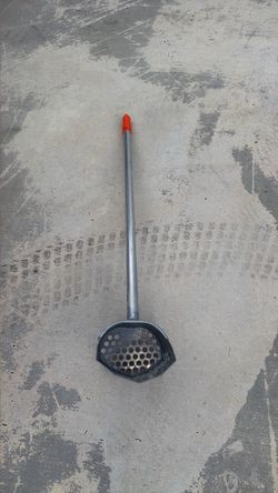 Metal detector aluminum scoop