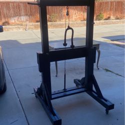 Custom Weight Rack With Pulley 