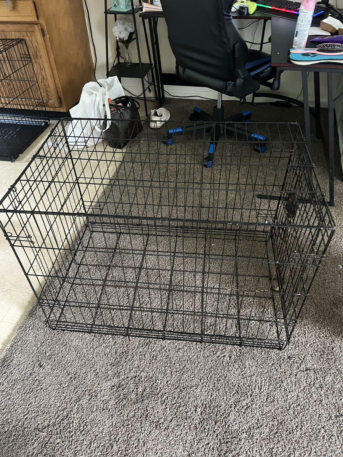 large dog crate