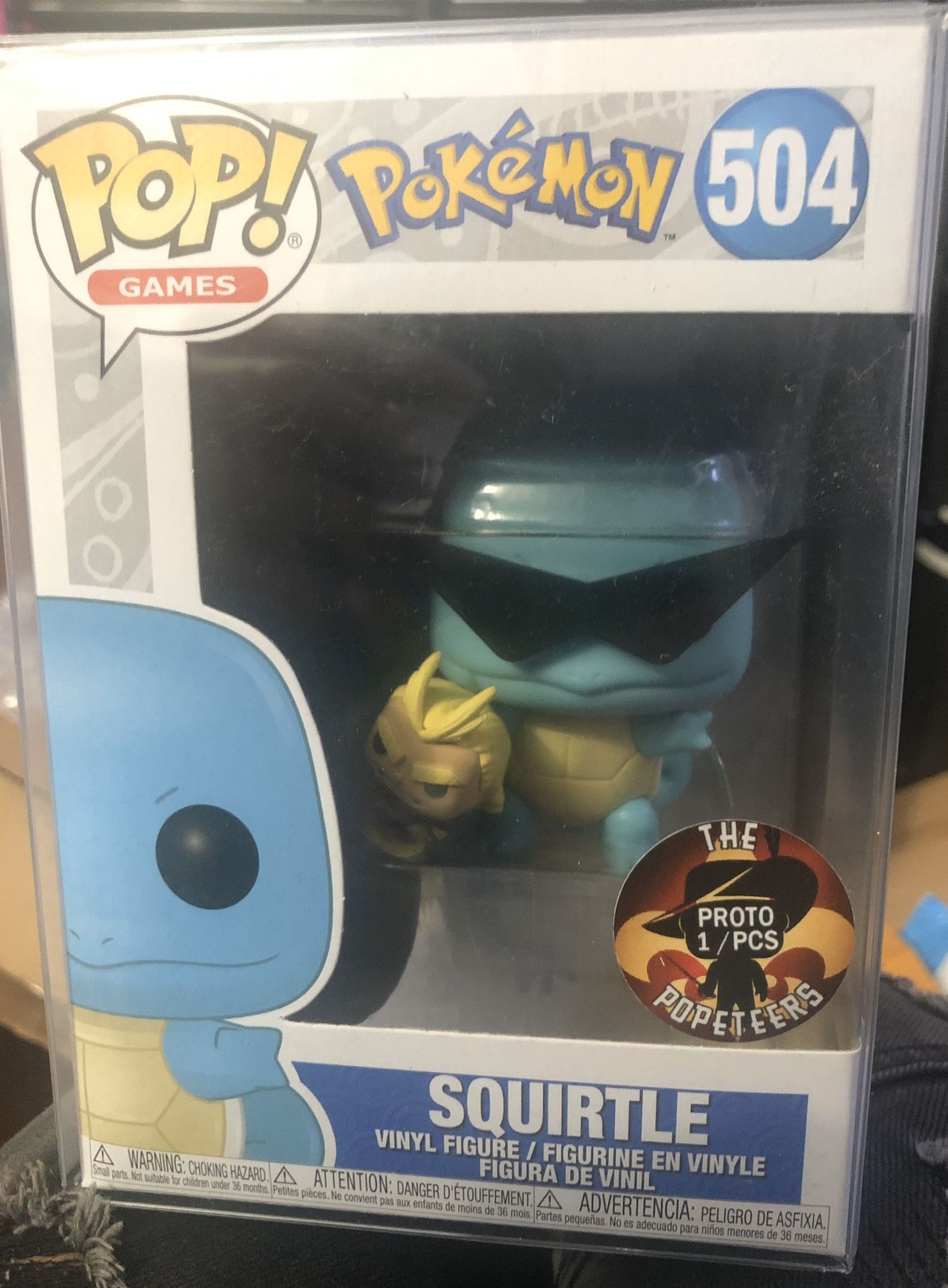 Funko Pop! Custom Squirtle Squad (The Popeteers Proto 1/PCS)