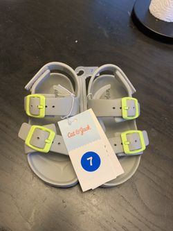Cat & Jack Sandals Size 7
