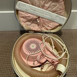 Vintage GE hair Dryer 1950s Pink 