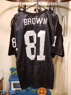 Vintage NFL Los Angeles Raiders Oakland Raiders [1988-2003] Tim Brown#81 WILSON Jersey Size XXL 2XL