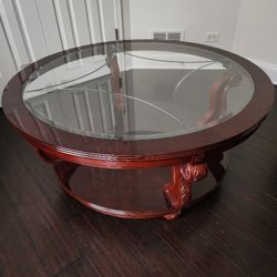 Coffee Table 42×19 1/8 Glass Top