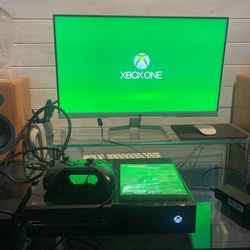 Xbox One w/  Halo Infinite (new) - All Cords/Power + Controller