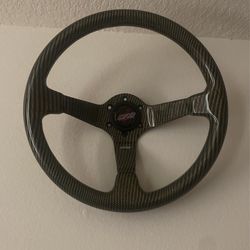 Full Carbon Kevlar DND Steering Wheel