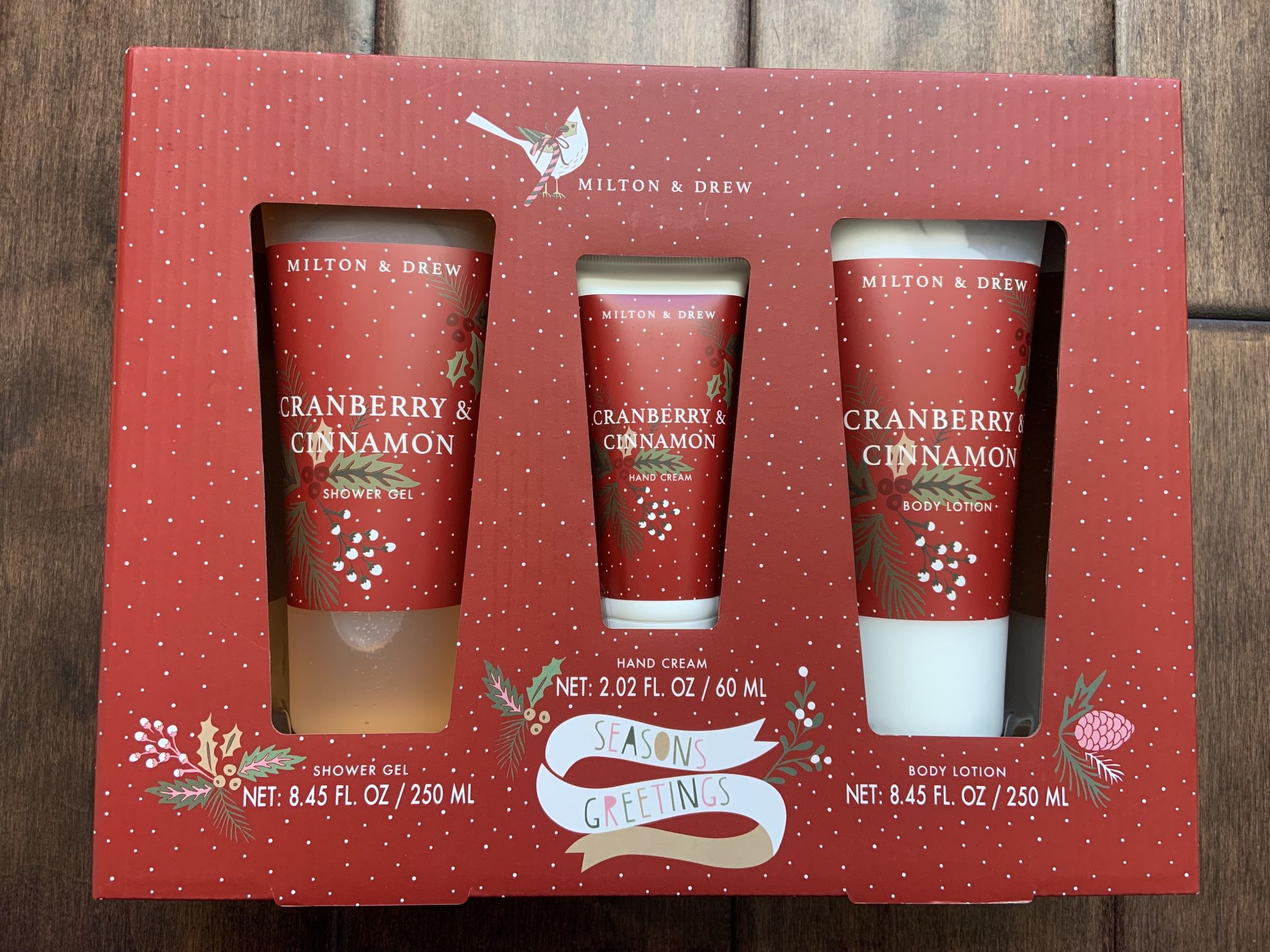 NEW Body Lotion, Hand Cream, Shower Gel Gift Set
