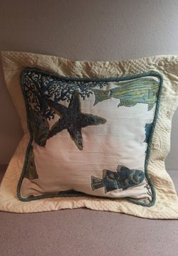 Starfish Ocean pillow