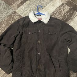 Vintage Corduroy Sherpa Lined Jacket