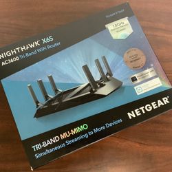 NIGHTHAWK X6S AC3600 Tri-Band WiFi Router