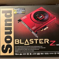 Creative Sound Blaster Z SE Internal PCI-e Gaming Sound Card and DAC, 24-bit / 1