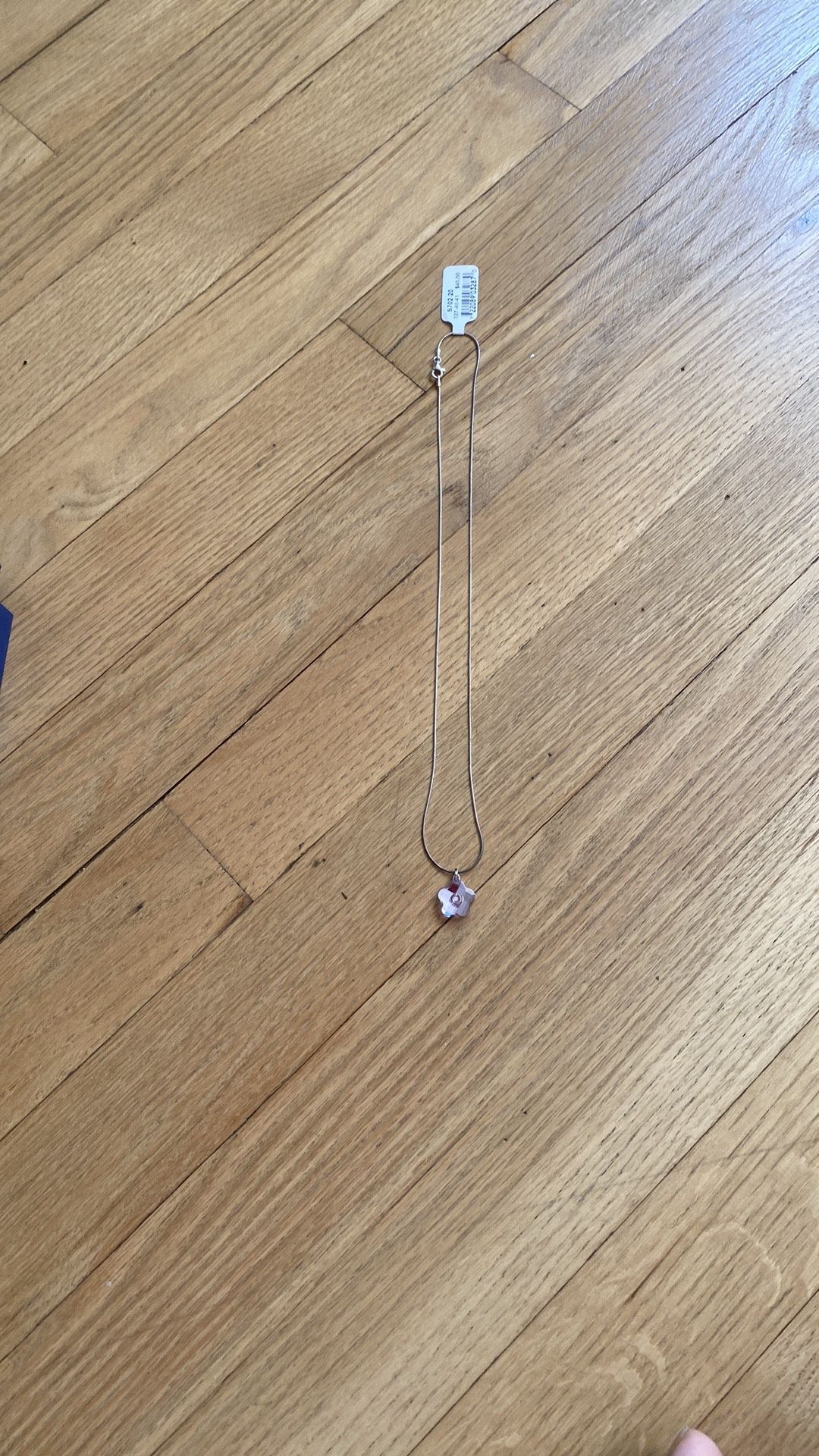 New 🆕. Pink Flower Pendant (Swarovski)