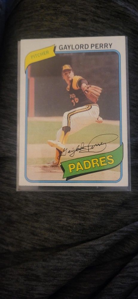 Gaylord Perry Baseball Card