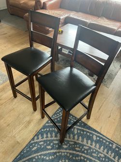 Two high chairs
