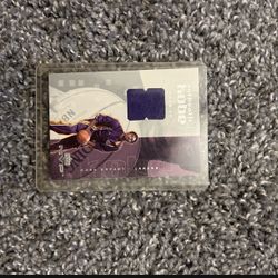 Kobe Bryant Jersey Card 