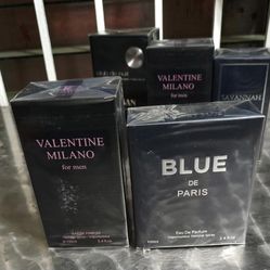 Blue De Paris And Valentine Milano