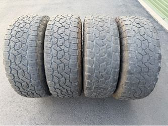 (4) 295/70R18 Toyo All Terrain