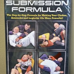 Ground Fighting DVD Set The Submission Formula Armbar Choke Holds Gracie Rob Biernacki