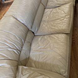 9 Foot Leather Couch
