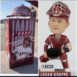 Logan O'Hoppe Los Angeles Angels Bobblehead SGA 8/22/25 New In Box 