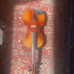 2 Old German Violins,  And A suzuki