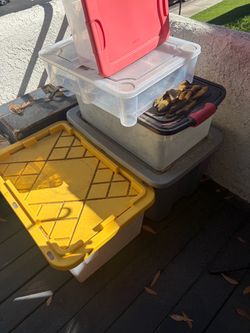 Storage bins 6 for $15