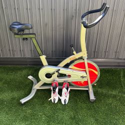 Spinning Bike With Shoes 