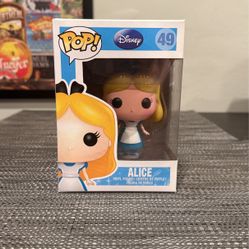 Disney Alice In Wonderland Alice Pop Figure