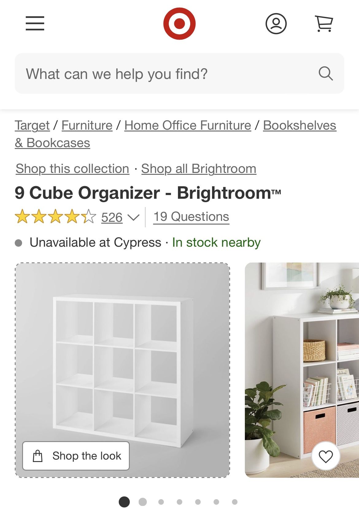 Target Shelf | 9 Cube Organizer - Brightroomâ„¢