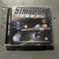 Star Trek Pinball PC Game 1998 CD ROM Windows 95 Vintage Computer Classic