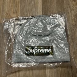 Supreme Camo Logo Beanie 