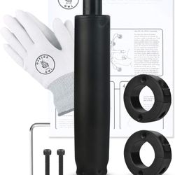 Office Chair Cylinder Replacement - Includes Removal Tool, Gloves, Gas Cylinder 