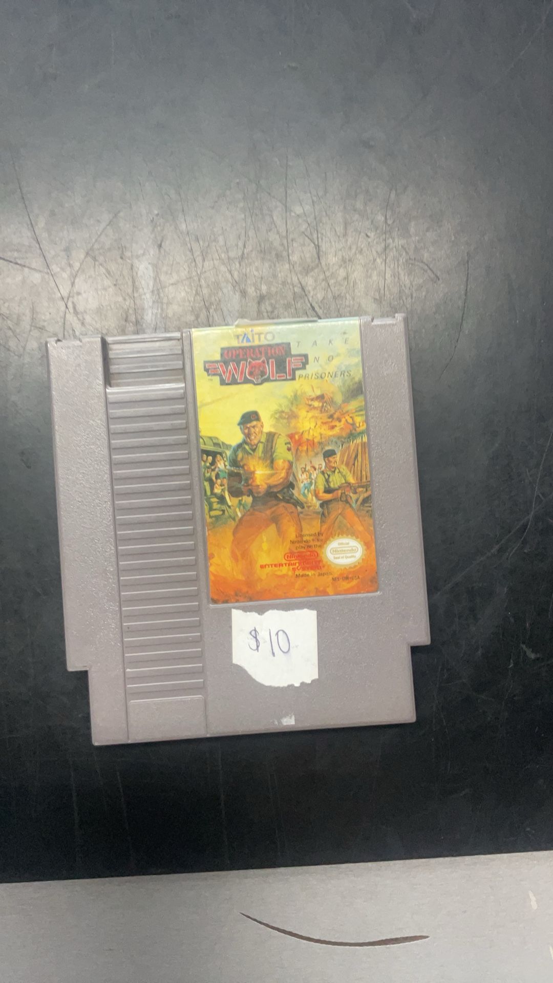 Operation wolf Super Nintendo game