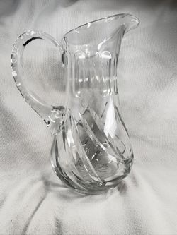 Cut Glass Pitcher