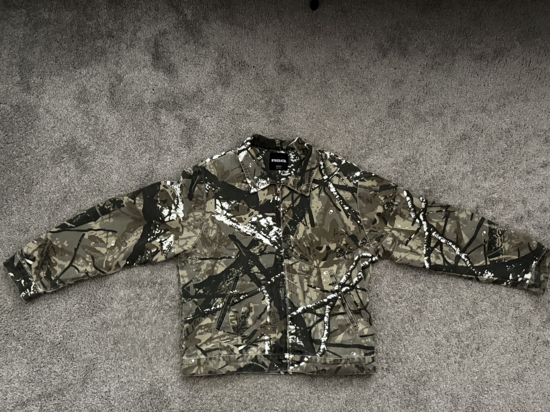 Camo Zip Up MEDIUM