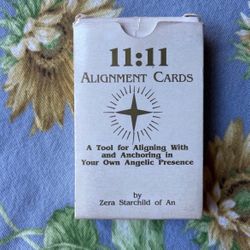 11:11 Alignment Cards Angelic Realm by Zera Starchild 1994 